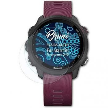 Forerunner 245 Bruni Folie – 2X Glas‑Klare Displayschutz