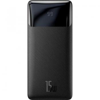 Baseus Power Bank Bipow con Pantalla Digital 30000mAh 15W Negro