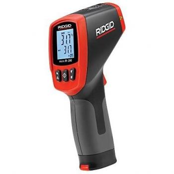 RIDGID 36798 micro IR-200 Non-Contact Infrared Thermometer, Infrared Digital Thermometer for Quick and Accurate Surface Temperature Readings