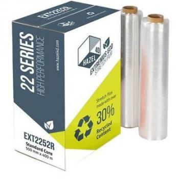 Extremus 22 GreenWrap Pallet Film – 500 mm × 400 m Clear, 30