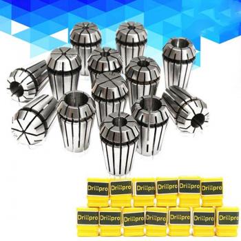 13pcs ER20 Collet Set (1-13mm) for CNC Lathe Workholding