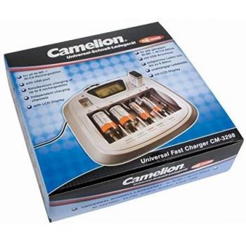 Dispositivo di Ricarica Camelion CM-3298 9V – AA, AAA, C, D