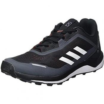 Adidas Terrex Agravic Flow K, Scarpe da Trail Running, Multicolore (Negbás Balcri Rojsol), 35 EU
