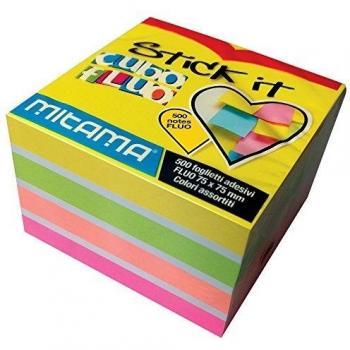 POST-IT MITAMA 500ff 75X75mm COLOR