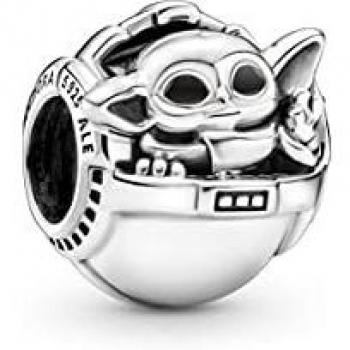 Charm Pandora Grogu & Cuna Star Wars