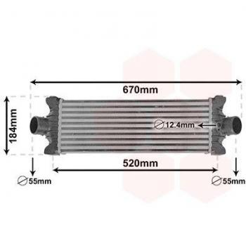 International 18014710 Intercooler Charger