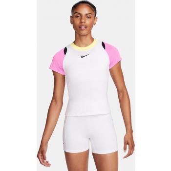 Nike Femme T‑shirt Manches Courtes 36 – Rose