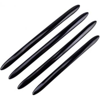 4Pcs Decorative Black Door Handle Covers for BMW 5 Series F10 F18 F11