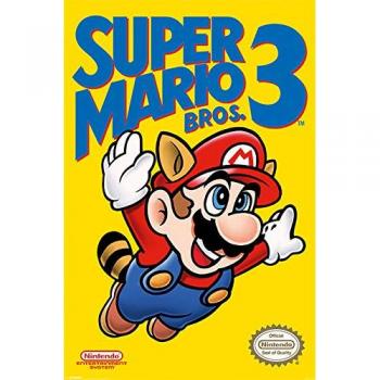Super Mario Bros 3 Póster Decorativo