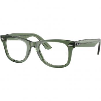 Ray-Ban RX4340V Wayfarer Ease 8418 Gafas de Vista Unisex Acetato Verde Transparente Cuadradas Normal
