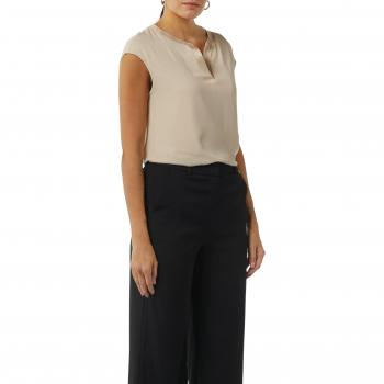 COMMA Tunika-Shirt Beige Größe 46