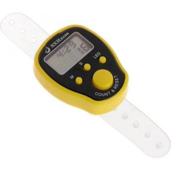 LCD Tally Counter for Fingers and Time
