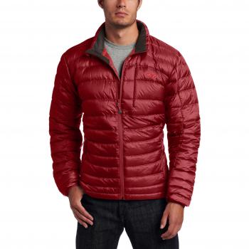 Herren-Down-Sweater Transcendent – Outdoor Research, Agate/Hot Sauce
