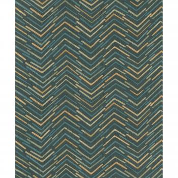 Papier Peint Intissé 560985 Rasch Barbara 3D Marron Vert