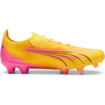 PUMA Ultra Ultimate FG/AG Forever Faster – Sun Stream & Sunset Glow in Black (Women)