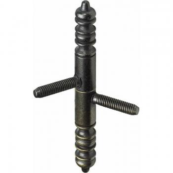 Tasselli Vite Hettich Acciaio Invecchiato (2x)