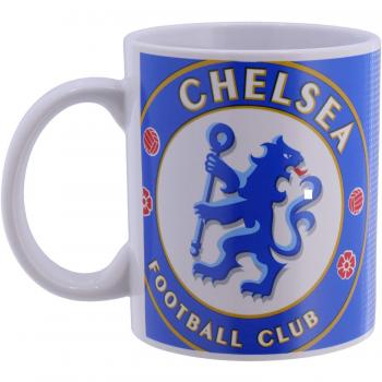 Chelsea Soccer Team Halftone Print Mug