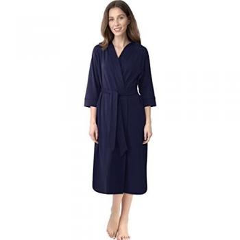 Cotton Blend Kimono Robe for Women