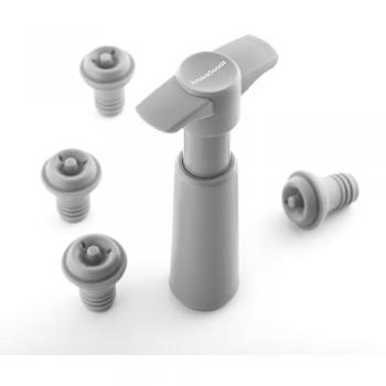 Vakuumpumpe und Weinstopper Set Winuum Innovagoods (4 Stopfen)