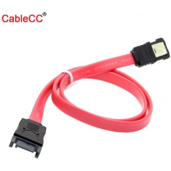 Câble SATA 0,3 m mâle vers ESATA femelle pour HDD PS3