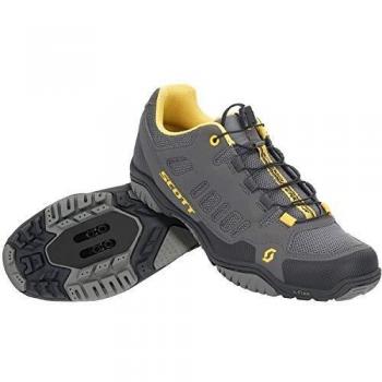 Scott Crus-r, Sneakers Homme, Gris foncé/Jaune, 45 EU
