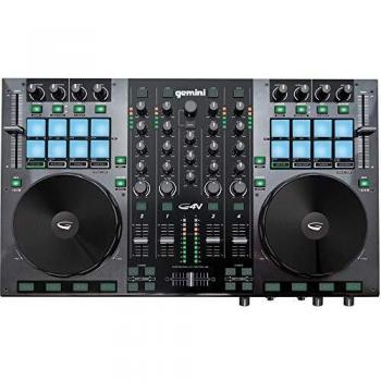 Contrôleur Noir Gemini G4V DJ
