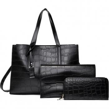 SMOOZA Women's Handbag and Shoulder Bag Set