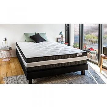 Matelas Étoile 160x200 : Ressorts Enschachés & Mousse à Haute Densité