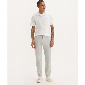 Chinohose LEVI'S Chino Taper Gr. 38, Länge 34, grau (mirage gray shady gd), Herren, Web, Obermaterial: 98% Baumwolle, 2% Elasthan, Hosen, mit optimalem Stretchanteil