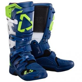 Boot Moto Leatt 4.5 Blue 2023 – Blu e Verde, EU 43