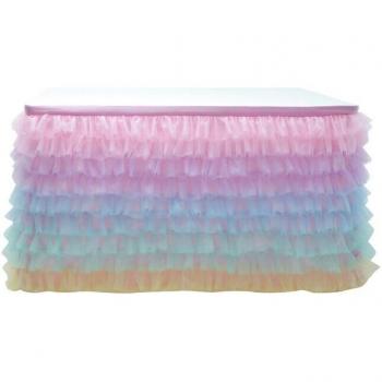 Tulle Table Skirt for Wedding Party Decor