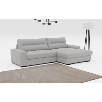Ecksofa COTTA Cappa L-Form grau