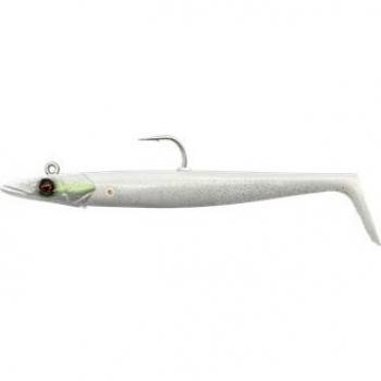 Savage Gear Sandeel V2 14 cm 33 gr. esca da spinning bianco perla argento