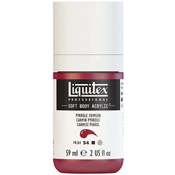 Professional Soft Body Acrylic – Crimson