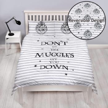 Wizarding World Spell-Themed Don't Let The Muggles Double Duvet Covers