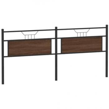 200 cm Brown Oak Headboard