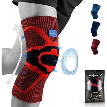 Meniskusriss-Helm NEENCA Kniebandage Kompression + Gel Pads + Federstabilisierung