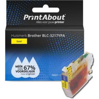 PrintAbout Brother LC-3217Y Kompatible Patrone