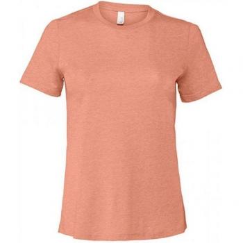 Bella Canvas Women's 3XL Relaxed Heather Jersey Shirt