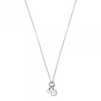 FAVS Silberkette FAVS Damen-Kette 925er Silber 1 Zirkonia