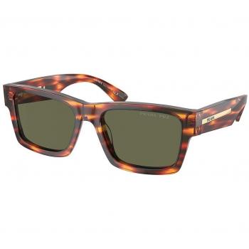 Prada PR 25ZS Polarizadas 16S03R 53 Lentes de Sol Para Hombre Tortoiseshell