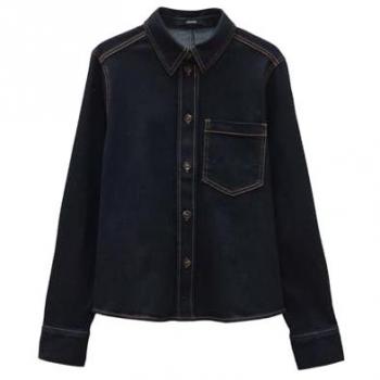 SOMEDAY Jeansjacke ZENIMA dunkelblau Größe 38