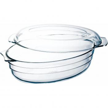 Ô Cuisine Fuente de Horno Vidrio Transparente 35x22cm