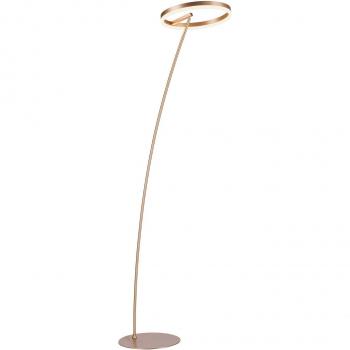 Paul Neuhaus Titus Floor Lamp, Dimmable, Brass