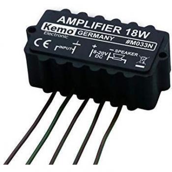 Kemo M033N HiFi Mono-Verstärker 9 V/DC, 12 V/DC, 18 V/DC, 20 V/DC 18 W