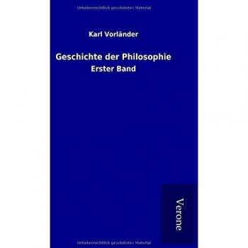 Vorländer, Karl: Geschichte der Philosophie