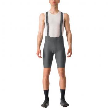 Pantaloncino da ciclismo Castelli Espresso grigio ferro uomo taglia L