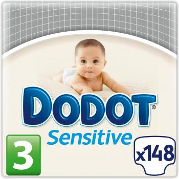 Dodot Sensitive Windeln Größe 3, 74 Stück, 5-10 kg