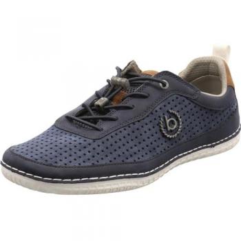 Navy Bugatti Bimini Men's Lace Trainers – Size 7