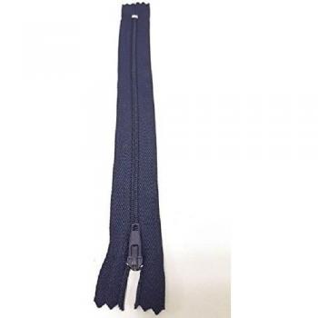 Navy Closed End Nylon Auto-Lock Dress Zip